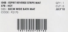 Barcode Sticker
