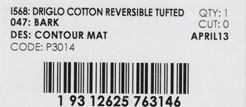 Barcode Sticker