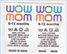 Satin printed labels